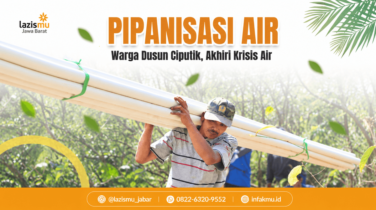 Lewat Pipanisasi, Warga Dusun Ciputik Akhiri Derita Krisis Air